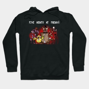 Five Nights At Freddys The gang's all here Hoodie